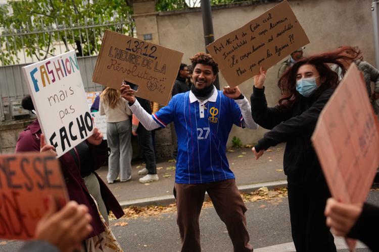France RN Congress Protests