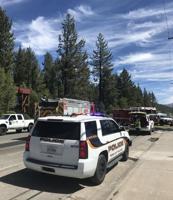Truckee Police, Fire Respond to Punctured Gas Line