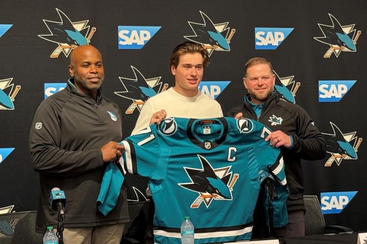 Sharks Celebrini Hockey