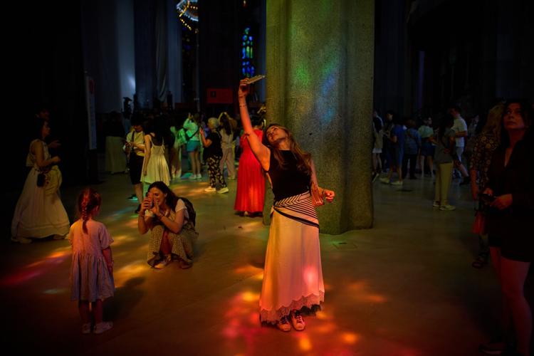 APTOPIX Spain Sagrada Familia