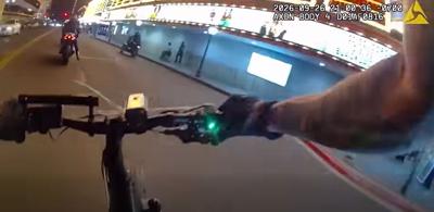 Reno Police motorcycle arrest