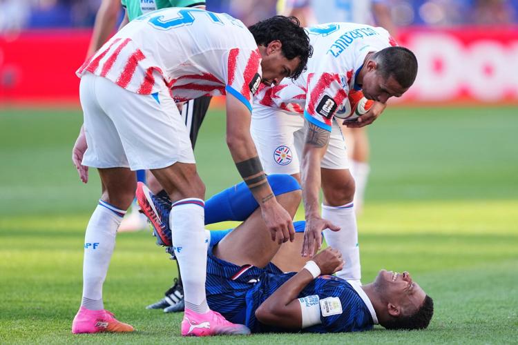 APTOPIX Paraguay France WCup Soccer