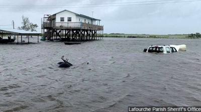 Laura Weakens to Tropical Storm, Moves Inland Over Louisiana