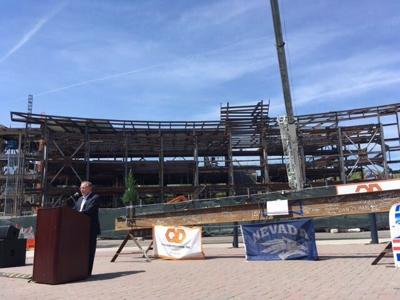 Topping Out Ceremony Held for New University of Nevada Fitness Center