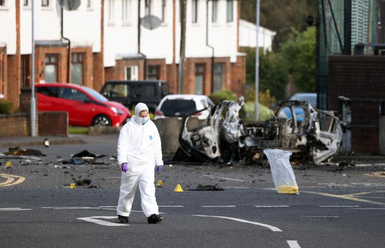 Britain Northern Ireland Car Bomb