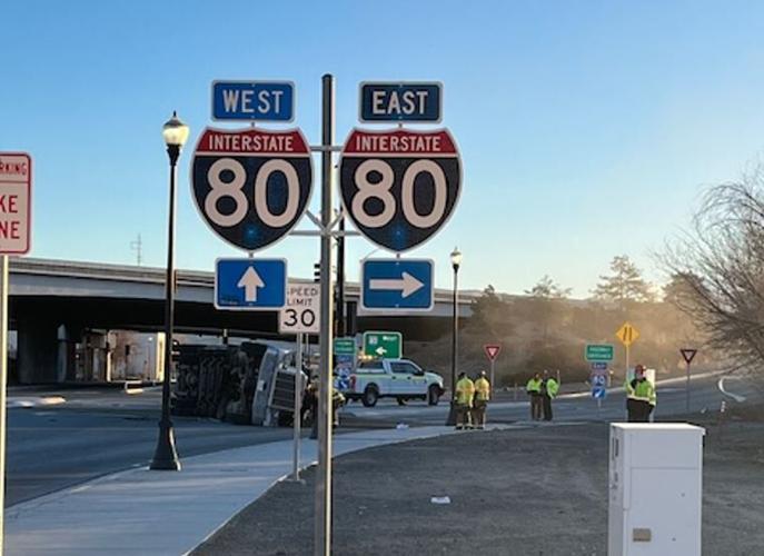 I-80 east on-ramp from Prater Way