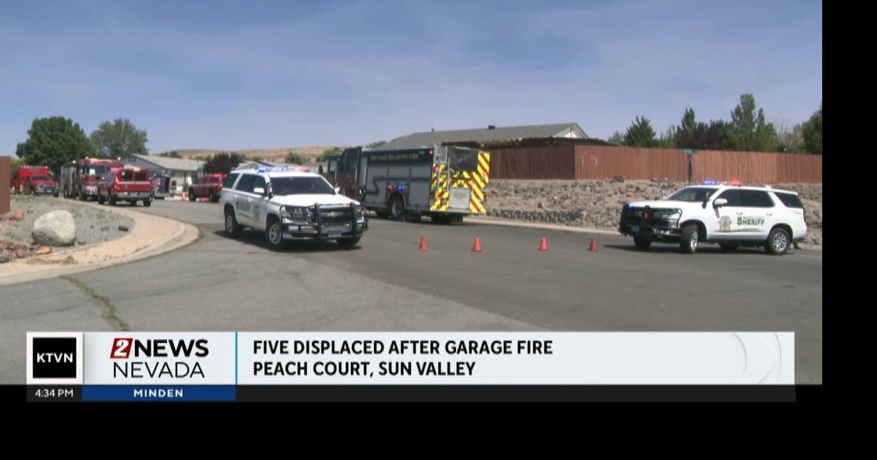 Firefighters Knock Down Garage Fire in Sun Valley | News | 2news.com