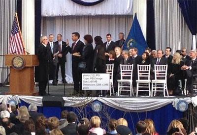 Nevada Governor Brian Sandoval Sworn In for Second Term