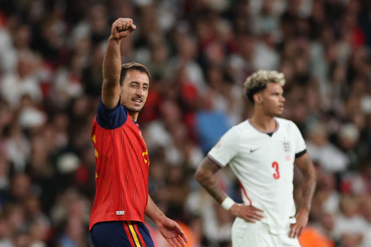 England Spain Nations League Soccer