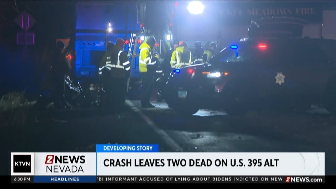 Two Killed In Crash In Pleasant Valley, U.S. 395 Alternate Reopens ...