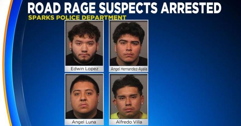 Sparks Police Arrest Four People in Road Rage Case | News | 2news.com