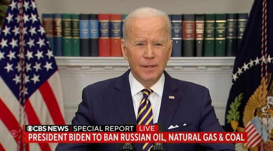 Biden bans Russian oil