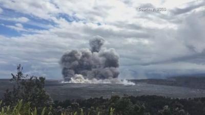 Magnitude 5.6 Earthquake, Ash Eruption Hit Kilauea Volcano