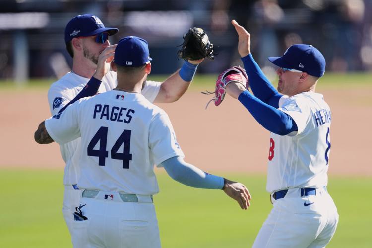 Braves Dodgers Baseball