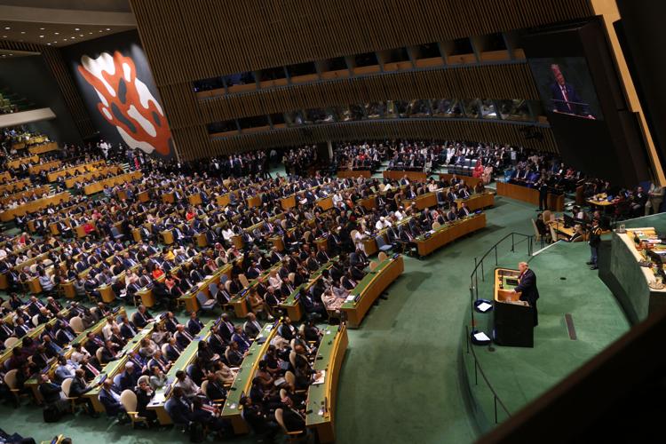 Photos of world leaders confronting global crises at the U.N. General Assembl