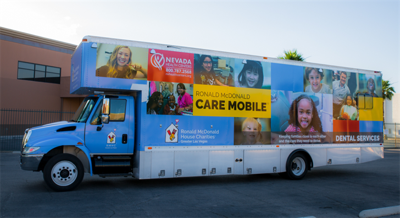 Ronald McDonald Care Mobile Provides Dental Care To Children In Carson City