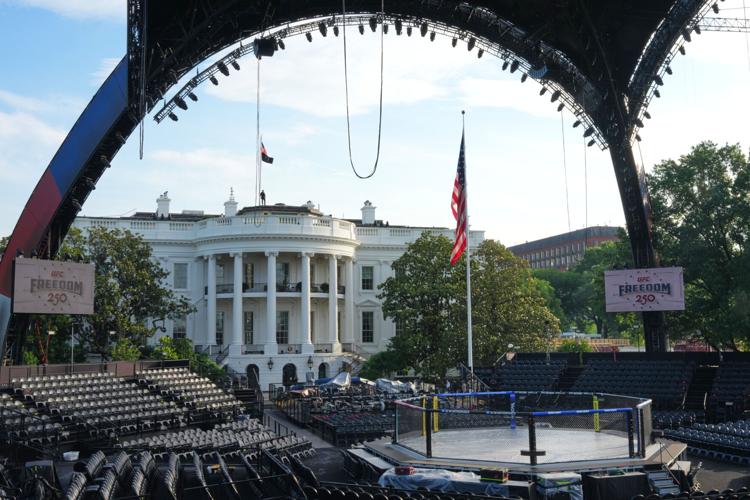 UFC Freedom 250 Trump