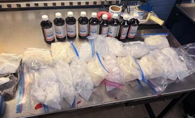 Drug-related arrest near Mogul