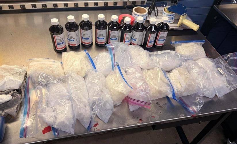 Drug-related arrest near Mogul