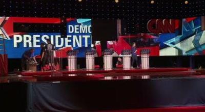 Democratic Presidential Candidates Debate in Las Vegas