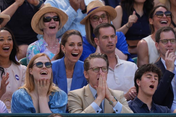 APTOPIX Britain Wimbledon Tennis