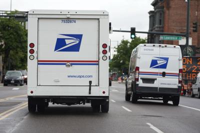 Postal trucks