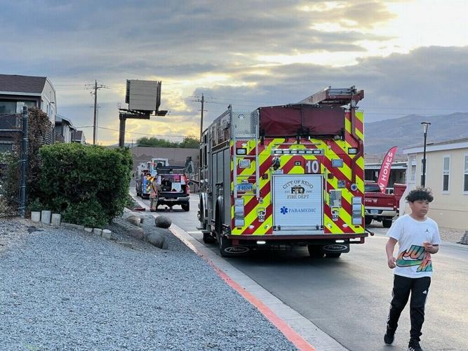 Mobile Home Fire in Northeast Reno Sends Woman to the Hospital