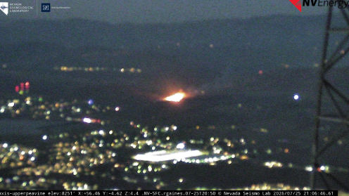 Fire in Lemmon Valley