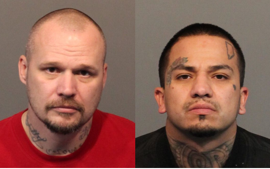 Barry Carroll And Julio Valdivia mugshots