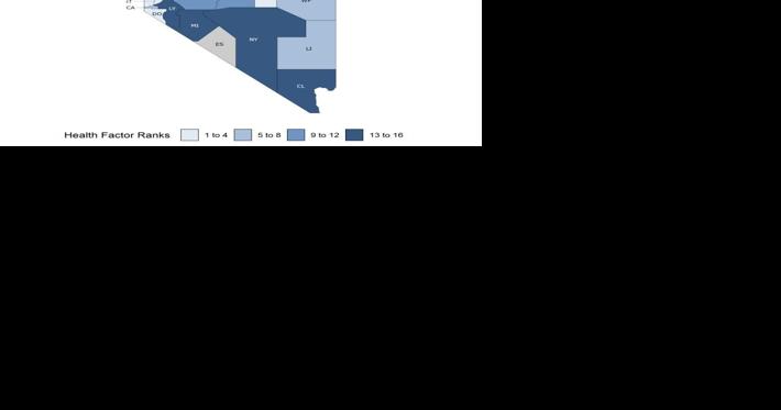 Washoe County Ranks 3rd Statewide in Annual County Health Rankings - Vimarsana News