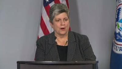 University of California President Janet Napolitano in Hospital for Cancer