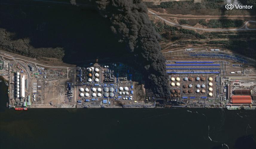 Russia Ukraine Oil Attacks