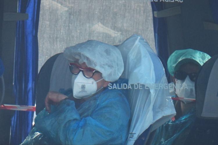 APTOPIX Spain Hantavirus Ship