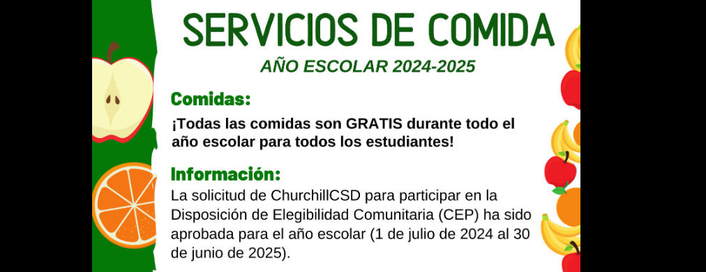 Free Meals for Students - Spanish