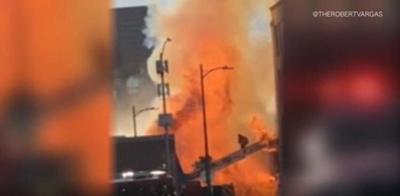 ATF Joins Probe of LA blast That Injured 12 Firefighters
