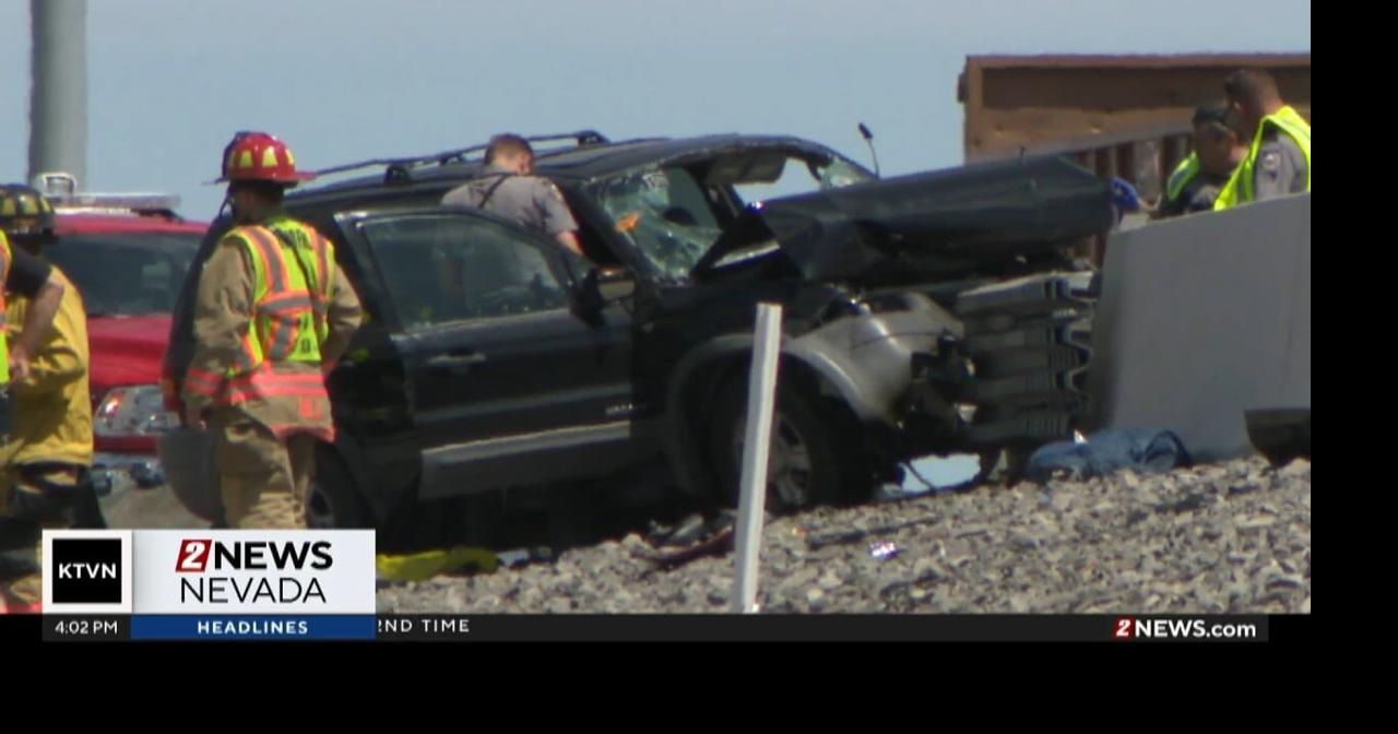 Two Hospitalized in Crash on I-580 at Plumb Lane | News | 2news.com
