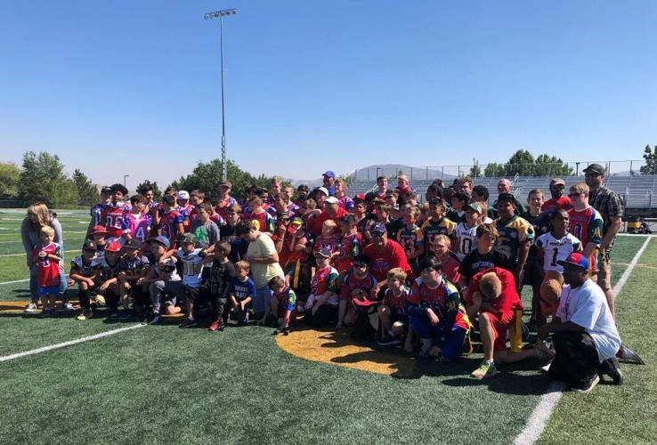 The Reno Pop Warner Challenger League For Special Needs Athletes Plays First Game