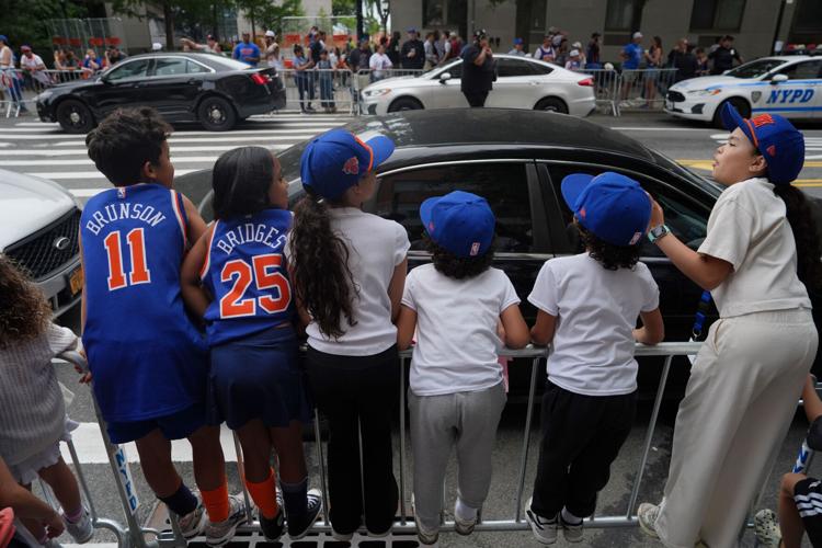 Knicks Championship Parade Basketball