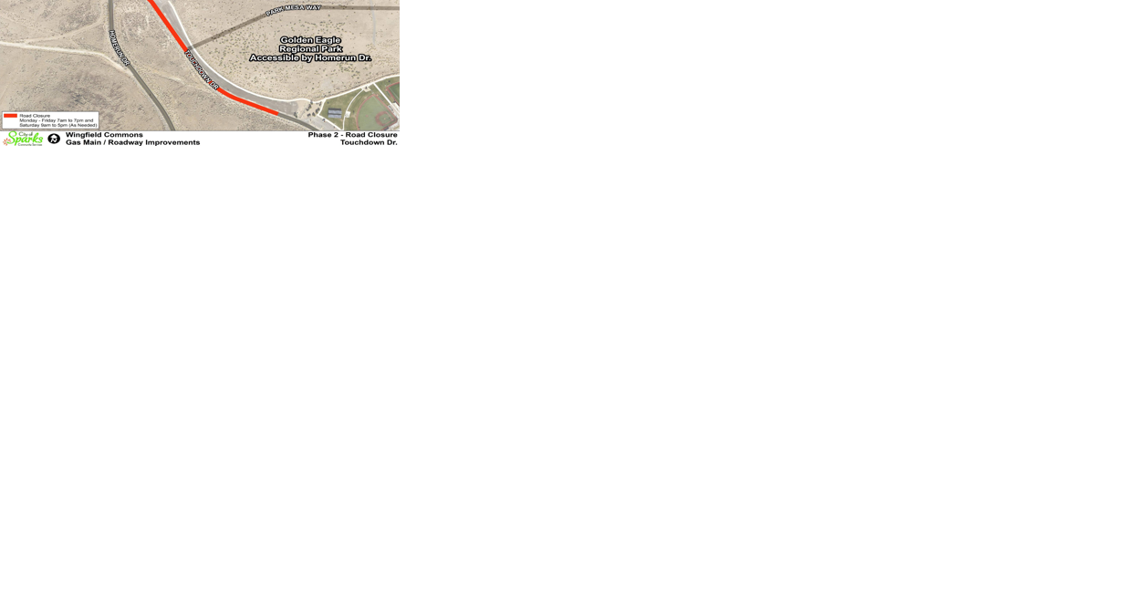 City of Sparks to continue road work near Golden Eagle Regional Park - Vimarsana News