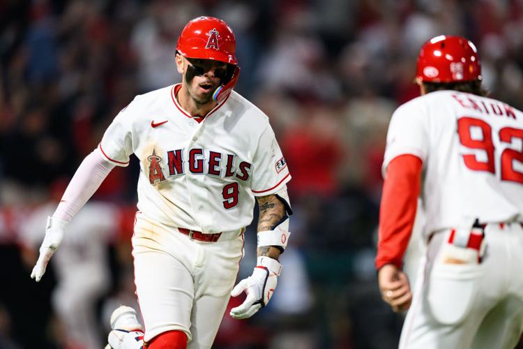Athletics Angels Baseball