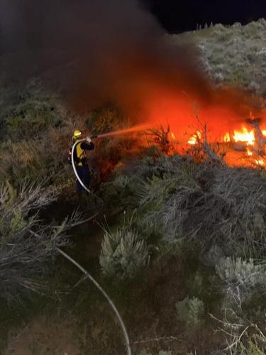 Lemmon Valley car fire 2