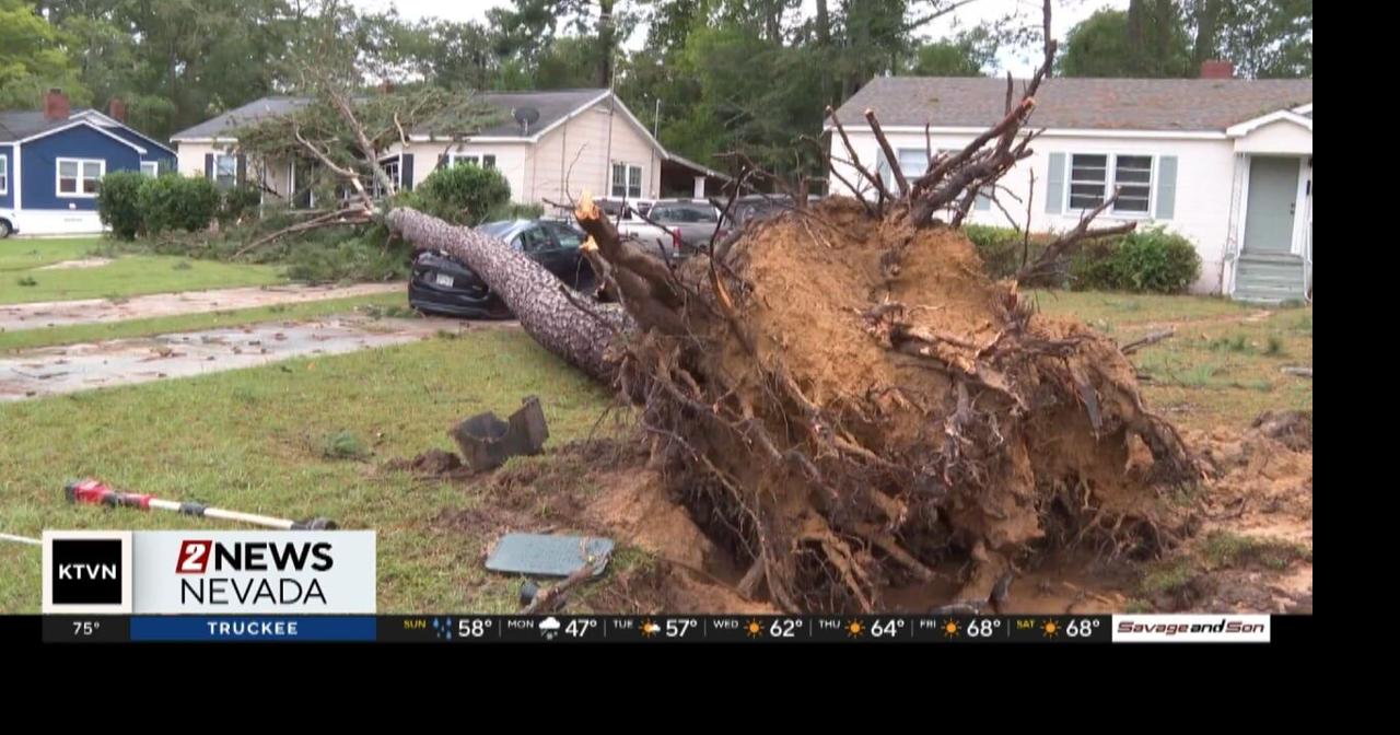 Communities along the Gulf Coast devastated by Hurricane Isaias