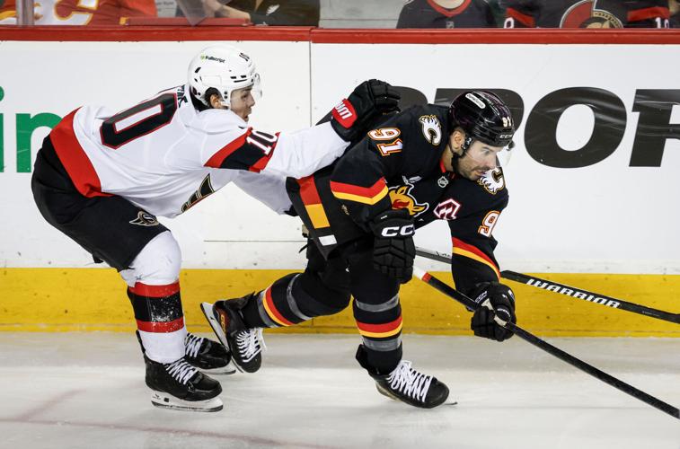 Senators Flames Hockey