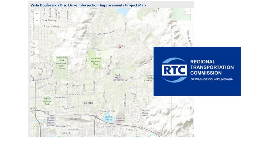 RTC - Vista Blvd and Disc Drive intersection improvement project