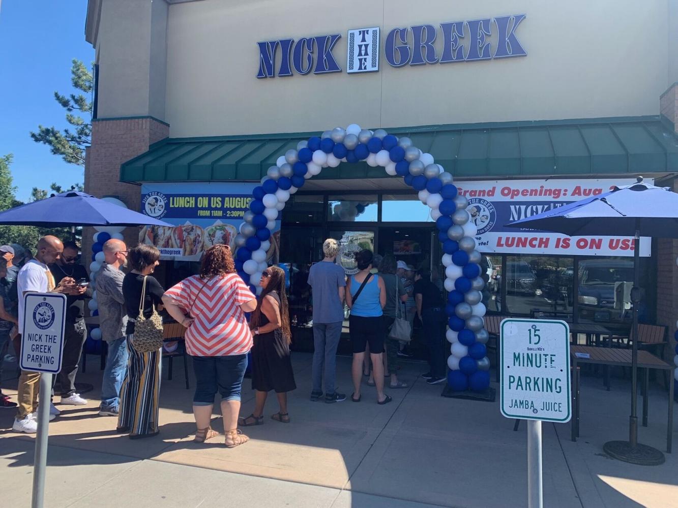 Nick the greek restaurant holds grand opening in south reno news