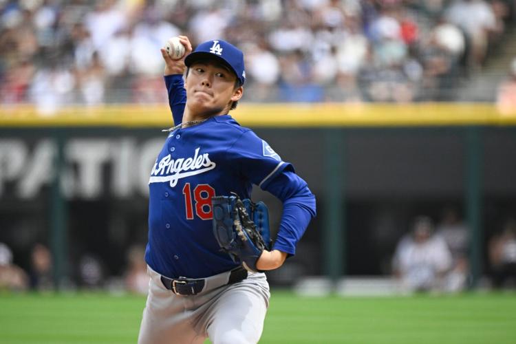 Dodgers White Sox Baseball