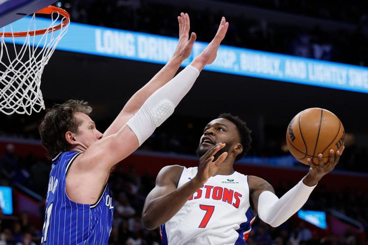 Magic Pistons Basketball