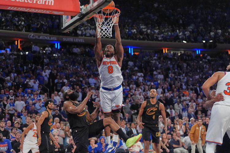 Cavaliers Knicks Basketball