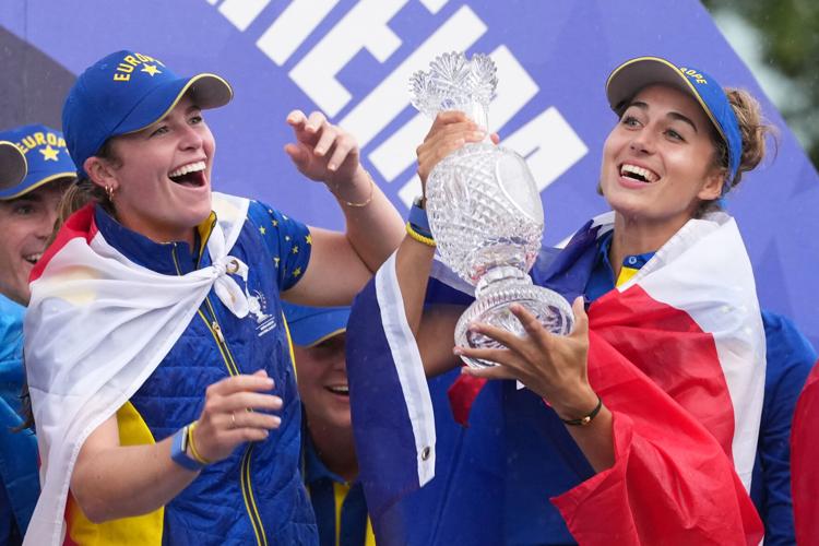 APTOPIX Netherlands Solheim Cup Golf