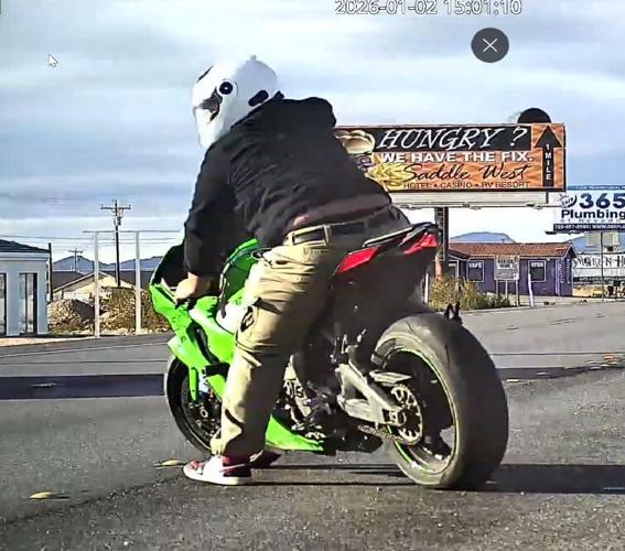 Evading driver from Nye County